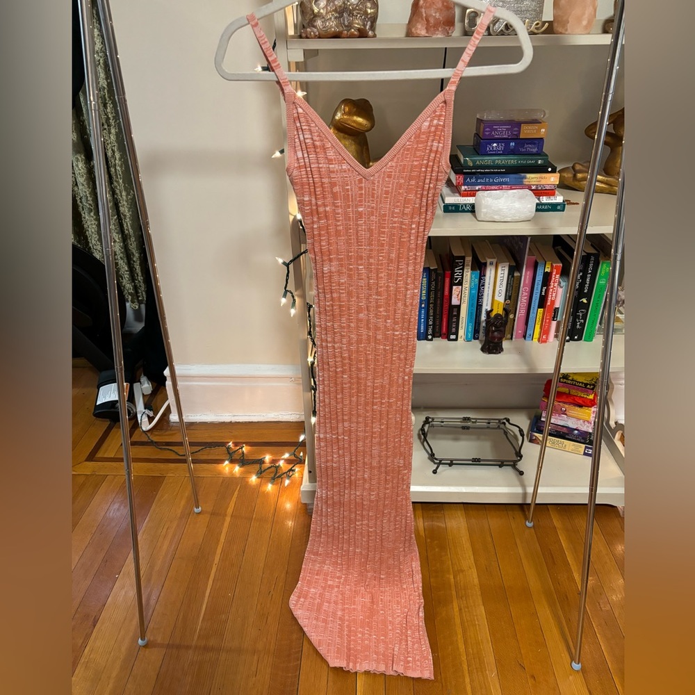 Ronny Kobo stretch knit maxi dress